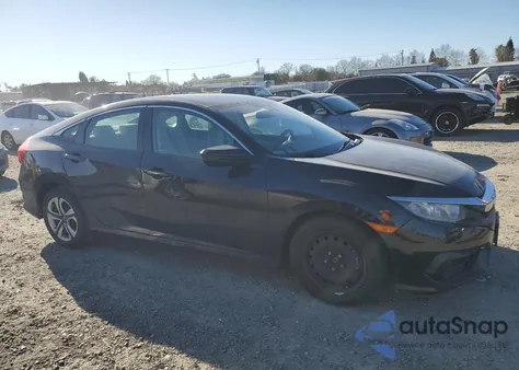 2016 Honda Civic Lx из США, поврежденный, VIN 19XFC2F55GE232384